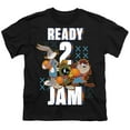 thumbnail image 2 of Space Jam: A New Legacy Ready 2 Jam Kids T Shirt (Small) for Youth Toddler Boys and Girls, Black, 2 of 5