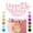 Baby Pink, variant on Personalized Glitter Cake Topper Happy Birthday Party Cake Decoration Custom Name and Age