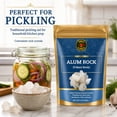 thumbnail image 3 of Spice Magic White Alum Crystal Rock, 7 oz (200 g) | 100% Natural | Traditionally Used for Odor Control, Grooming & Household Uses, 3 of 8