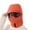 Orange, variant on Windproof Full Cover Outdoor Riding Mask with Glasses, 4 in 1 Winter Down Trapper Hat Women Men, Winter Balaclava Ski Mask, Unisex Warm Balaclava Hood Hats Face Cover