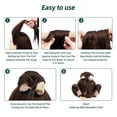 thumbnail image 3 of Seritant Heatless Curls Overnight with Satin Head Scarf, Velvet Hair Rollers for Blowout Look- Curling Rod to Sleep in, Velvet Hair Rollers with Satin Hair Scarf, 3 of 7