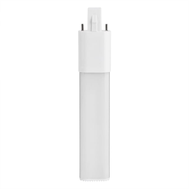 Spptty 6W 2-Pin LED Compact Lamp Horizontal Recessed Tube Light Bulb Lighting Fixtures, LED Light, Horizontal Recessed Light