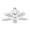 Transparent, variant on 15000LM Bright LED Garage Light, 6 Glow Panels Garage Ceiling Light, Deformable LED Light for Garage, 150W Garage Lighting for Basement Workshop Warehouse Attic(E26/E27, 240pcs LEDs)