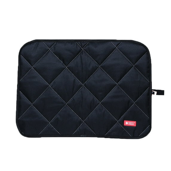 Dog Crate Bed Mat Washable Kennel Pad Anti-Slip Dog Crate Pad is Perfect for Dog Bed Crate and Kennel(Black)