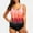 Orange, variant on WQJNWEQ Sales Bathing Suits for Women Plus Tankini Junior High Waist Swimsuits Blue