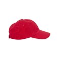 thumbnail image 3 of Low Profile Dyed Cotton Twill Cap - Red, 3 of 4