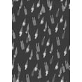 thumbnail image 1 of Ahgly Company Machine Washable Indoor Rectangle Transitional Charcoal Black Area Rugs, 3' x 5', 1 of 7