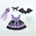 thumbnail image 1 of Sanrio Kuromi-vestido Lolita de dibujos animados para niña, tutú bonito para fiesta de cumpleaños, regalo de Navidad, primavera y otoño, 1 of 4