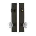 thumbnail image 5 of Grandeur Carr  Tall Plate Single Cylinder One Piece Knobset with Chambord Knob, 5 of 6