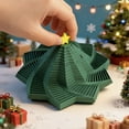 thumbnail image 5 of 3D Printed Expanded Sensory Fidget Star, Fidget Star with Handle, Sensory Star Tree Fidget, Fractal Fidget Hexagon with Handles, Perfect for Holiday, Christmas, Birthday Gifts S, 5 of 9