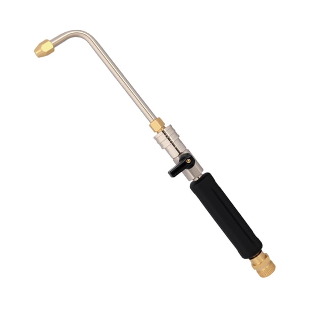 Varilla de extensión para hidrolavadora de alta presión con conector rápido y mango de interruptor Estilo C