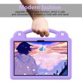 thumbnail image 5 of Kids Case for Lenovo Tab M11 11.0" 2024 TB330FU/TB330XU Tablet Case with Handle & Stand, EVA Foam DIY Cartoon Cute Pattern with Pencil Holder Shockproof Protective Cover, Lightpurple, 5 of 8