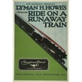 thumbnail image 3 of Acme Litho Co. 14x18 Black Modern Framed Museum Art Print Titled - E. W. Hammons Presents Lyman H. Howe's Famous Ride on a Runaway Train (ca. 1921), 3 of 5