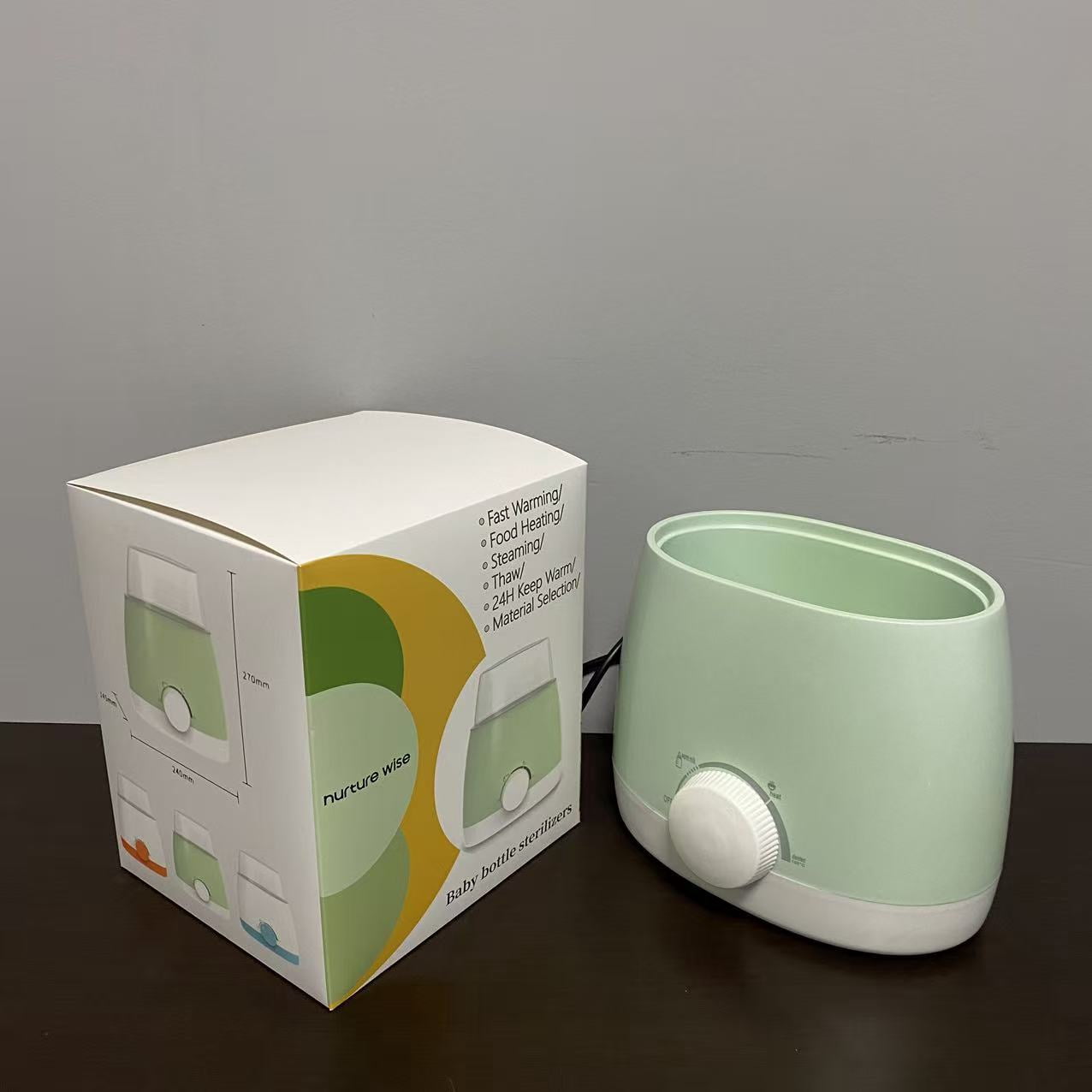 nurture wise Baby bottle sterilizers,Fast Baby Bottle Warmer for Breastmilk with Smart Temperature Control, Keep 24H, Sterili-zing, Heat Baby Food, Thaw