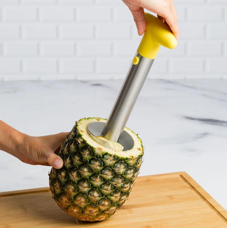 CycloneSound Pineapple Slicer Tool Pineapple Cutter Corer Easily Cuts Pineapple