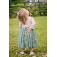 thumbnail image 7 of 2Bunnies Girls' 12M-10yr Peony Lace Straight Long Sleeve Knee Flower Girl Dress, 7 of 7