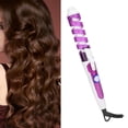 thumbnail image 6 of Zerodis Professional Electric Spiral Curling Iron Fast Heat Wavy Curling Wand Hair Curl!, 6 of 8