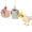 Orange+Green, variant on Bird Beak Grinding Stone Bird Calcium Block Chewing Treats Toy for Budgies Cockatiels Conures Quaker Senegal Parrot.