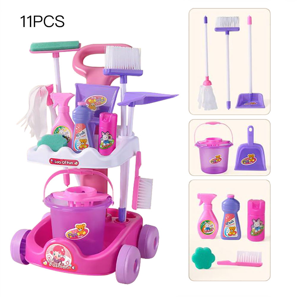 Battery Operated Electric Insect Sweeper Toy Children's Cleaning Tool Gift 