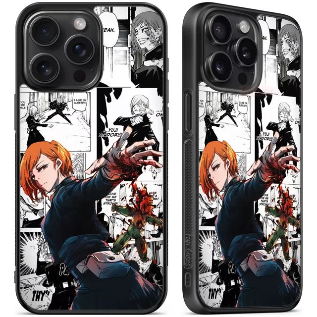 Funda Jujutsu Kaisen Nobara Kugisaki Manga Collage