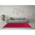 thumbnail image 3 of Ahgly Company Indoor Rectangle Abstract Pink Contemporary Area Rugs, 5' x 7', 3 of 4