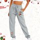 thumbnail image 2 of Gibobby Leggings de cintura alta Pantalones deportivos con estampado animal de Navidad para mujer, pantalones casuales ajustados（Gris， XXL), 2 of 4