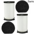 thumbnail image 2 of Ruibeauty 2 Sets Replacement Filter + Sponge Kit for MooSoo D600 D601 Corded Vacuum Cleaner, 2 of 5