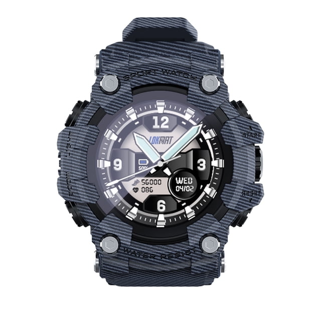 Reloj inteligente deportivo para exteriores LOKMAT ATTACK con pantalla táctil TFT de 1,28"