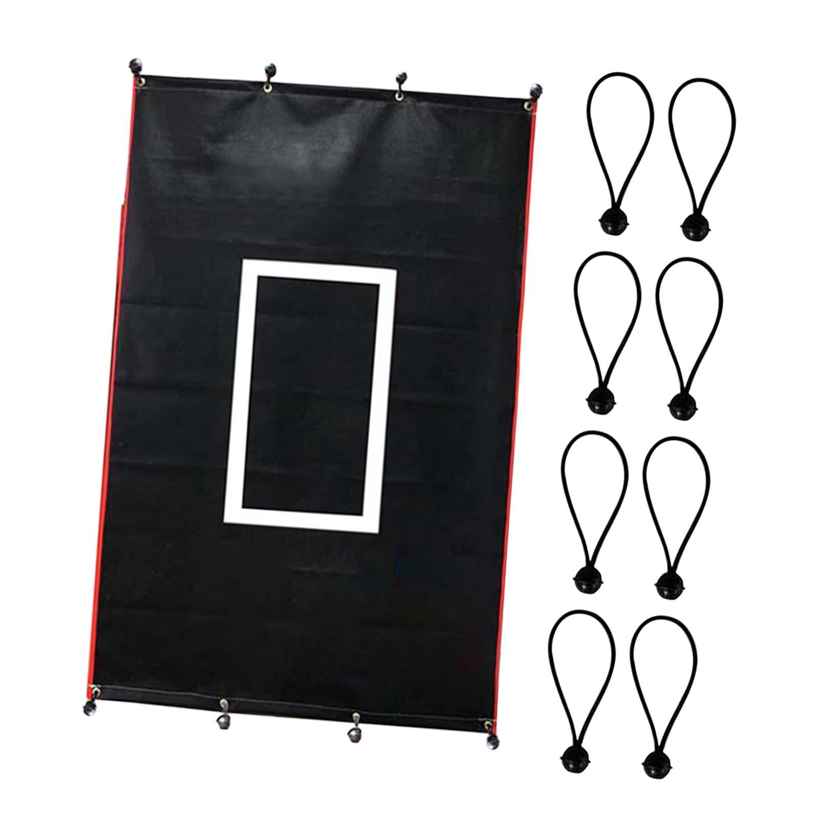 GARENDE Baseball Pitching Backstop Easy Installation Hitting Outdoor Pitching Target