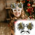 thumbnail image 2 of 2026 New Year's Eve Celebration Glasses with Eyeglass Decorations | Fun Light Up Party Glasses for Adults, New Years 2026 Party Supplies | Year of the Horse Themed Festival Accessories, 2 of 4