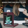 thumbnail image 5 of ELEHOLD Case for Samsung Galaxy Z Flip5 2023,Slim Lightweight Hard PC Matte Case Shockproof Anti-Scratch Durable Phone Case for Women Men for Galaxy Z Flip5,Winered, 5 of 7