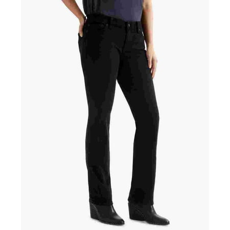Lucky Brand Women's Sweet 'N Straight-Leg Jeans Black Size 27