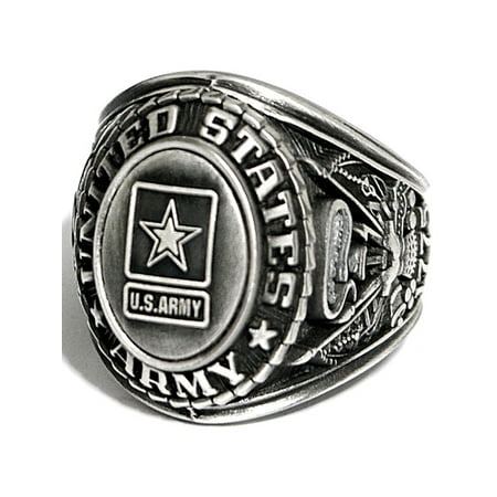 - United States Army Insignia Silver Ring