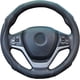 thumbnail image 1 of Funda de cuero para volante de coche - Universal (37-38 cm), transpirable y antideslizante, 1 of 5