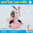 thumbnail image 4 of Pathfinder Inflatable Unisex Deer Snow Sled Rider for ages 3 - 12 years, 4 of 4