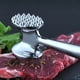 thumbnail image 3 of Martillo ablandador de carne, mazo, herramienta para ablandar carne de res y aves de corral. Con mango de goma cómodo. Fácil de lavar en lavavajillas., 3 of 5