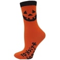 thumbnail image 2 of Halloween Socks, 12 Pairs Womens Girls, Novelty Cute Funny Printed Pumpkins Bats (Assorted Halloween Print Crew), 2 of 9