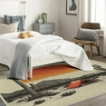 thumbnail image 4 of Cactus Rugs for Bedroom - 5x8 Rug - Cactus Rug - Cacti Western Desert Area Rug - Adventure Sunset Rugs - Boys Wild West Carpet, 4 of 7