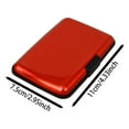 thumbnail image 3 of Windfall By LUDLZ Unisex RFID Blocking 6 Compartment Aluminum Card Holder And Protector, 3 of 4