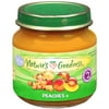 Nature's Goodness: Peaches Baby Food, 4 oz