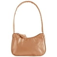 thumbnail image 2 of BadPiggies Cresent Shoulder Bags for Women Trendy Small Handbag Purses Vegan Leather Hobo Bag - Khaki, 2 of 11