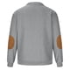 thumbnail image 5 of pstuiky camisa de manga larga para hombre, Suéter de hombre con cremallera, color liso, cuello alto, manga larga, cuadros pequeños Tops de talla grande para hombre xl, 5 of 6
