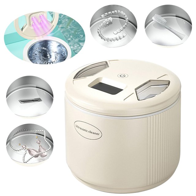 Retainer Cleaner Cleaner Machine for Retainers Aligners Dentures Mouth Guards Braces Jewelry Toothbrush Heads