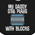 thumbnail image 4 of Inktastic Mechanic Dad Funny Auto Boys or Girls Baby Bib, 4 of 4