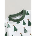 thumbnail image 5 of Wassery 2PCS Toddler Baby Boys Pants Set Infant Christmas Outfits Long Sleeve Crew Neck Christmas Tree Print Sweatshirt Drawstring Pants 6M 12M 18M 2T 3T Newborn Fall Clothes, 5 of 8