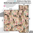thumbnail image 5 of German Shepherd with Pioneer Flower Toddler Nap Mats for Kids Preschool,Sleeping Mat Bag or Kids,Toddler Sleeping Bag,Toddler Nap Mat or Daycare, 5 of 6