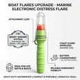 thumbnail image 5 of Bengala Electrónica de Emergencia para Embarcaciones: Luz de Señalización Led Inteligente E Impermeable para Pesca, Kayaks, Balsas y Boyas | Luz Estroboscópica de Emergencia con Detección Automática, 5 of 5