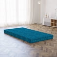 thumbnail image 5 of Nautical Foldable Mattress, Minimal Fish Waves, 74.8" x 39.4", Turquoise, by Ambesonne, 5 of 6