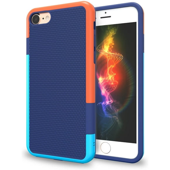 iPhone SE 2020 Case, iPhone 8 Case, iPhone 7 Case, Cute Shock Absorbing Hybrid Best Impact Defender Rugged Slim