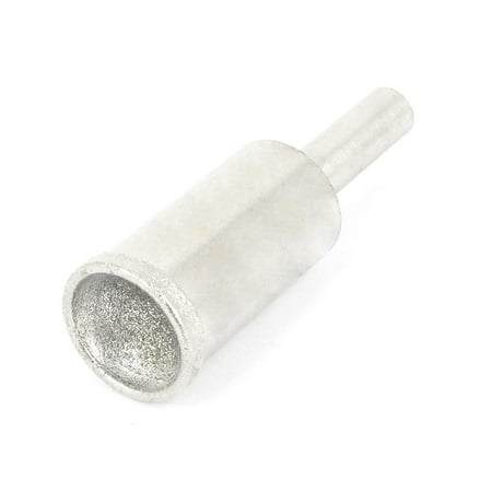 Unique Bargains 14mm x 6mm Polishing Tool Spherical Head Diamond Beads Grinding Bit